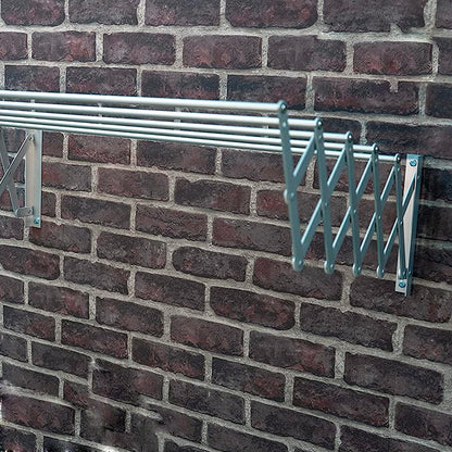 Foldable Extendable Clothes Drying Rack for Bathroom & Balcony