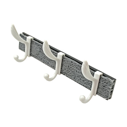 Wall Mounted Coat Hanger Rack – 6 Hooks for Clothes, Jackets & Hats